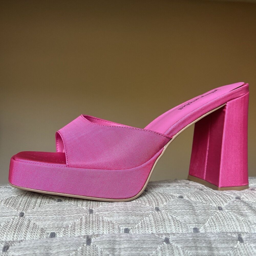 Jeffrey Campbell Pink Platform Sandals